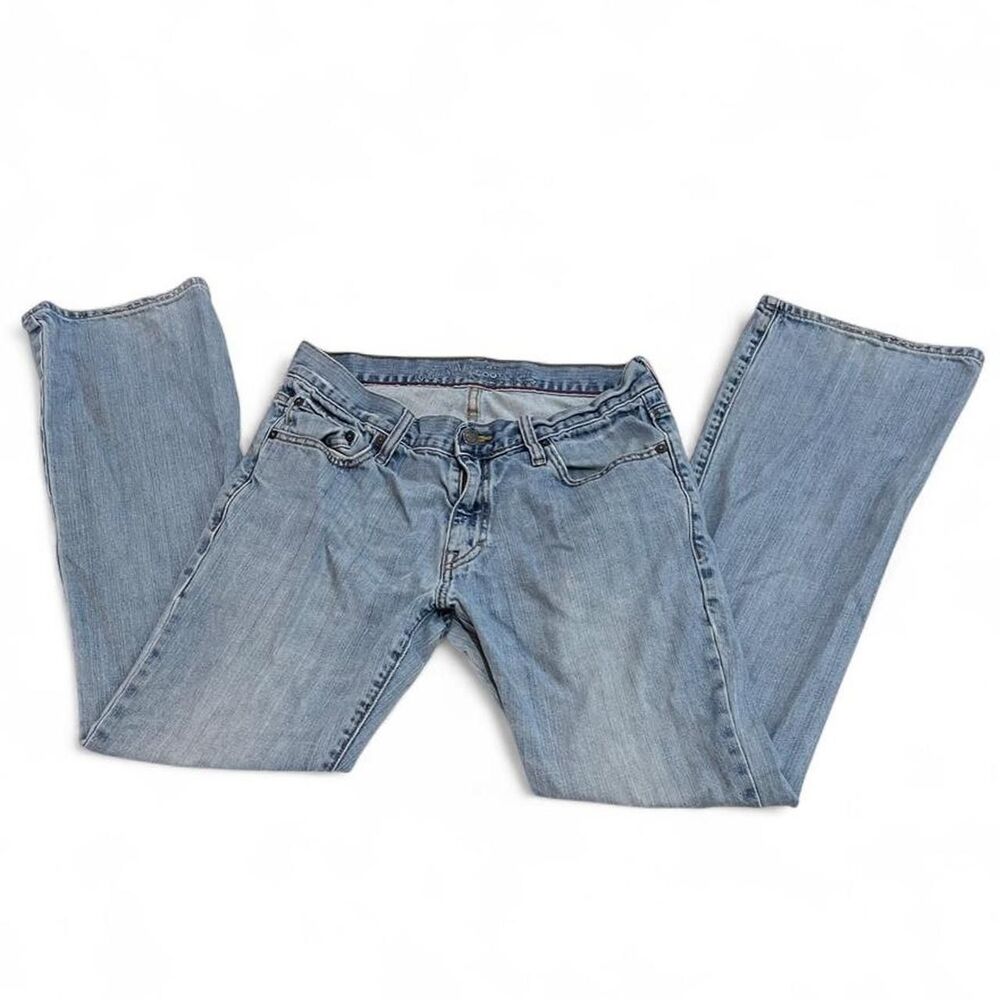 Old-navy Women's Blue and White Jeans